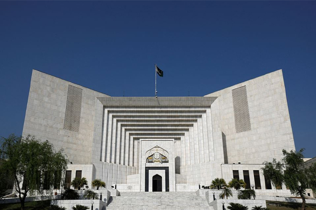 View of the Supreme Court of Pakistan in Islamabad, Pakistan April 4, 2022. Source: Reuters