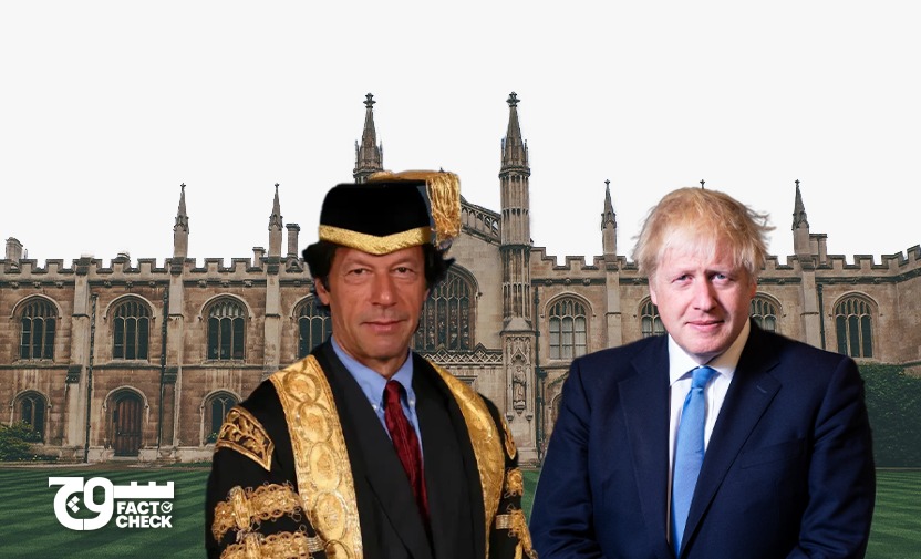 Have Boris Johnson and British MPs shown unanimous support for Imran Khan as Chancellor of Oxford?